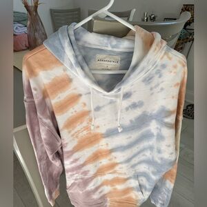 Womens Tie Dye Sweatshirt
